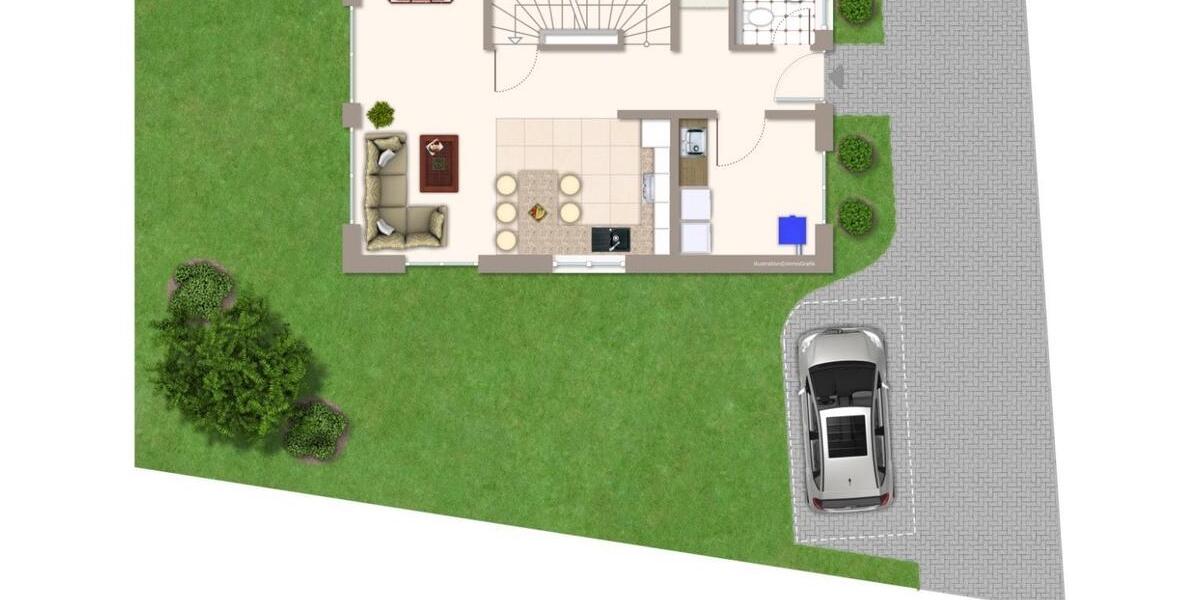 Moderne Doppelhaushälfte in Wewer 5 zimmer