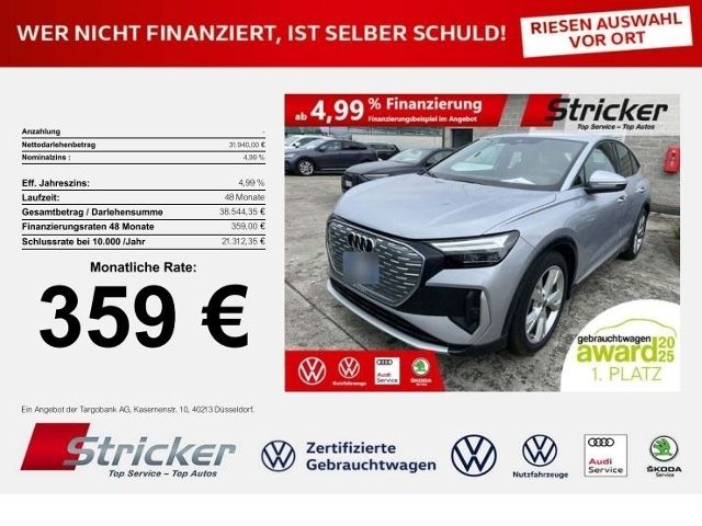 Audi Q4 e-tron 40.154 km 30.929 € Detmold 32760