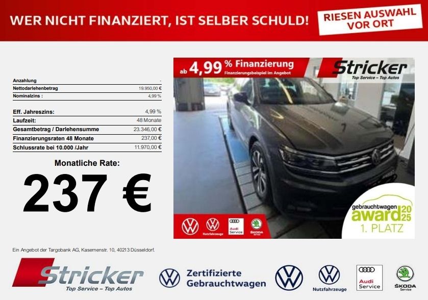 VW Tiguan 102.467 km 19.949 &euro; Horn-Bad Meinberg 32805