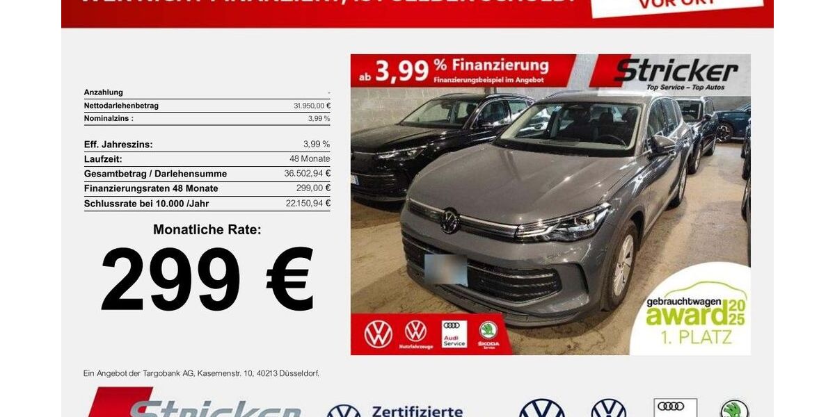 VW Tiguan 19.415 km 31.949 &euro; Horn-Bad Meinberg 32805