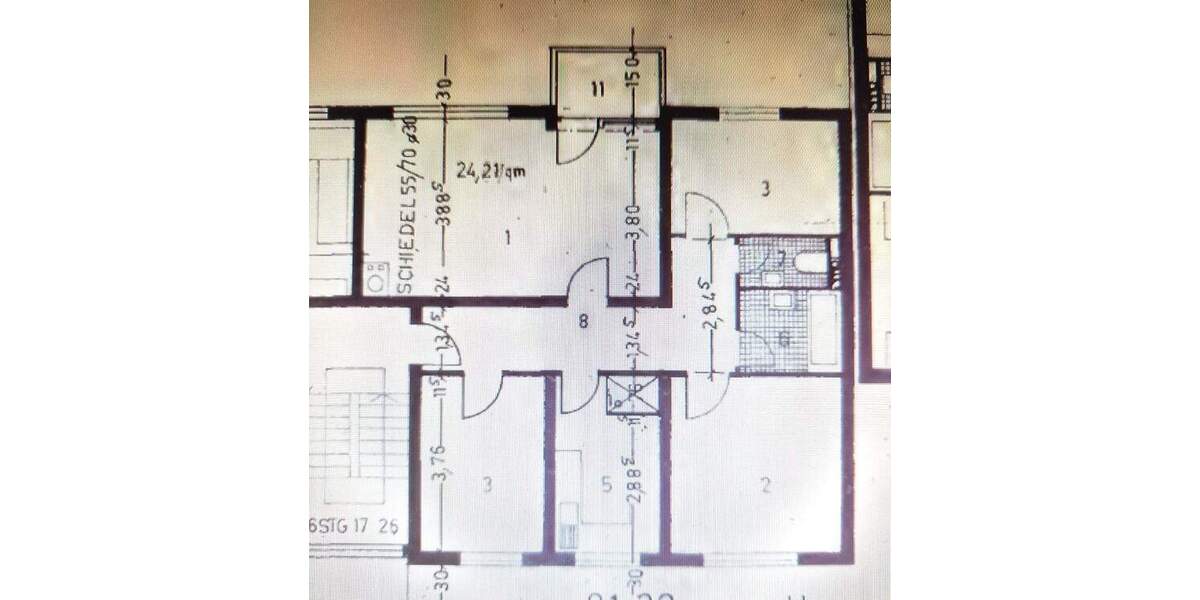 Etagenwohnung Detmold Hakedahl - 4 Zimmer, 82 m&sup2;, 126.000&euro; | Angebot:25667139