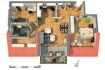 Etagenwohnung Paderborn Kernstadt - 3 Zimmer, 79 m&sup2;, 1.190&euro; | Angebot:26595208