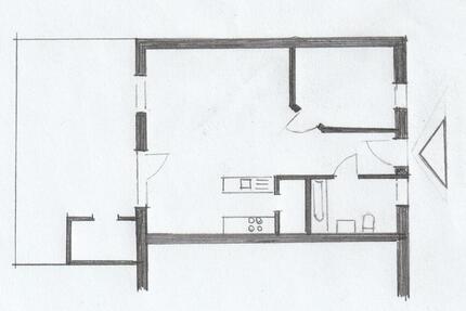 Wohnung Paderborn - 2 Zimmer, 54 m&sup2;, 490&euro; | Angebot:25297080