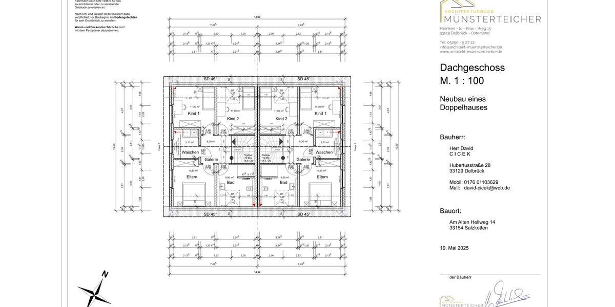 Doppelhaushälfte Salzkotten - 6 Zimmer, 138 m&sup2;, 459.000&euro; | Angebot:27003876
