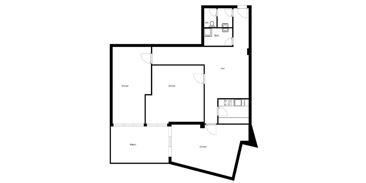 Etagenwohnung Paderborn Kernstadt - 3 Zimmer, 123 m&sup2;, 870&euro; | Angebot:26788127
