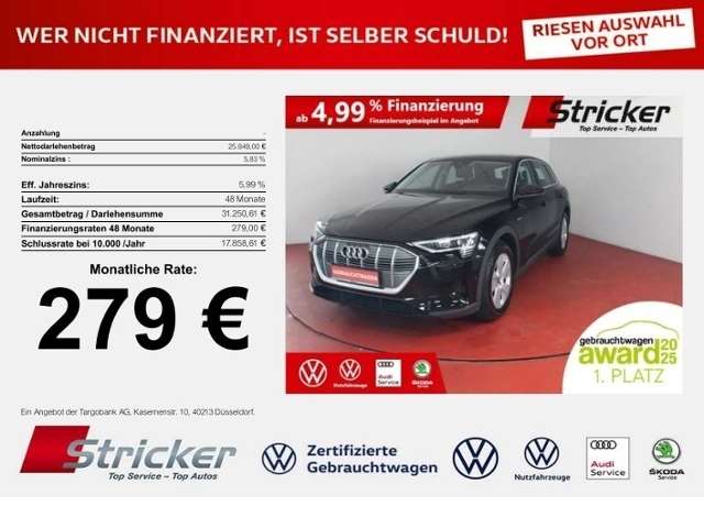 Audi e-tron 30.848 km 24.949 € Detmold 32760