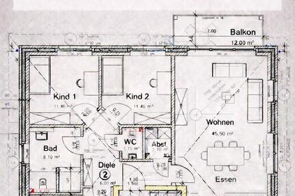 Neubauwohnung in Ostenland -106qm mit Balkon &Keller 5 zimmer