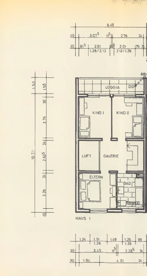 Gepflegtes 4-Zimmer-Endreihenhaus mit Garten, Keller, Garage zimmer