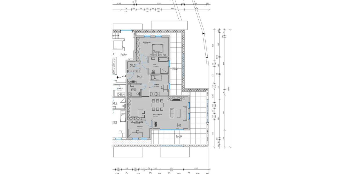 Etagenwohnung Bad Lippspringe - 4 Zimmer, 134 m&sup2;, 1.869&euro; | Angebot:26317770