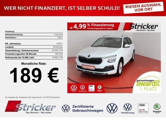 Skoda Kamiq 18.618 km 20.949 &euro; Horn-Bad Meinberg 32805
