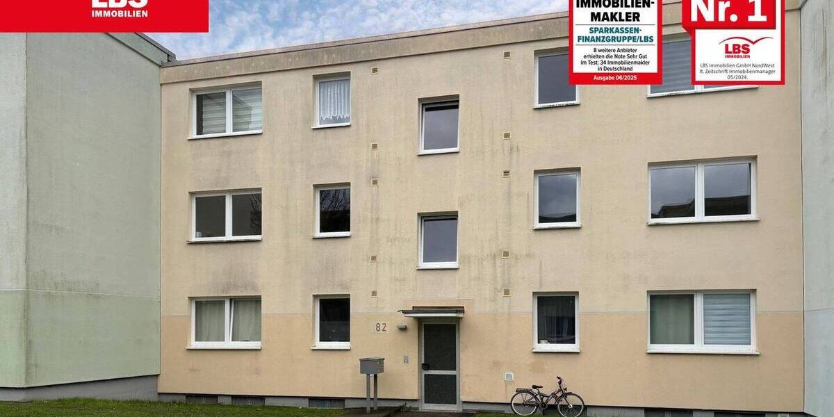 Etagenwohnung Paderborn Kernstadt - 4 Zimmer, 87 m&sup2;, 195.000&euro; | Angebot:26471128