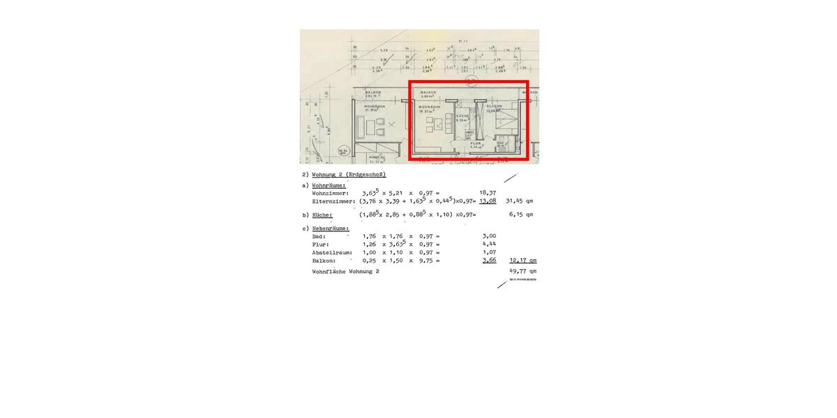 Etagenwohnung Detmold Hakedahl - 2 Zimmer, 50 m&sup2;, 550&euro; | Angebot:26449083