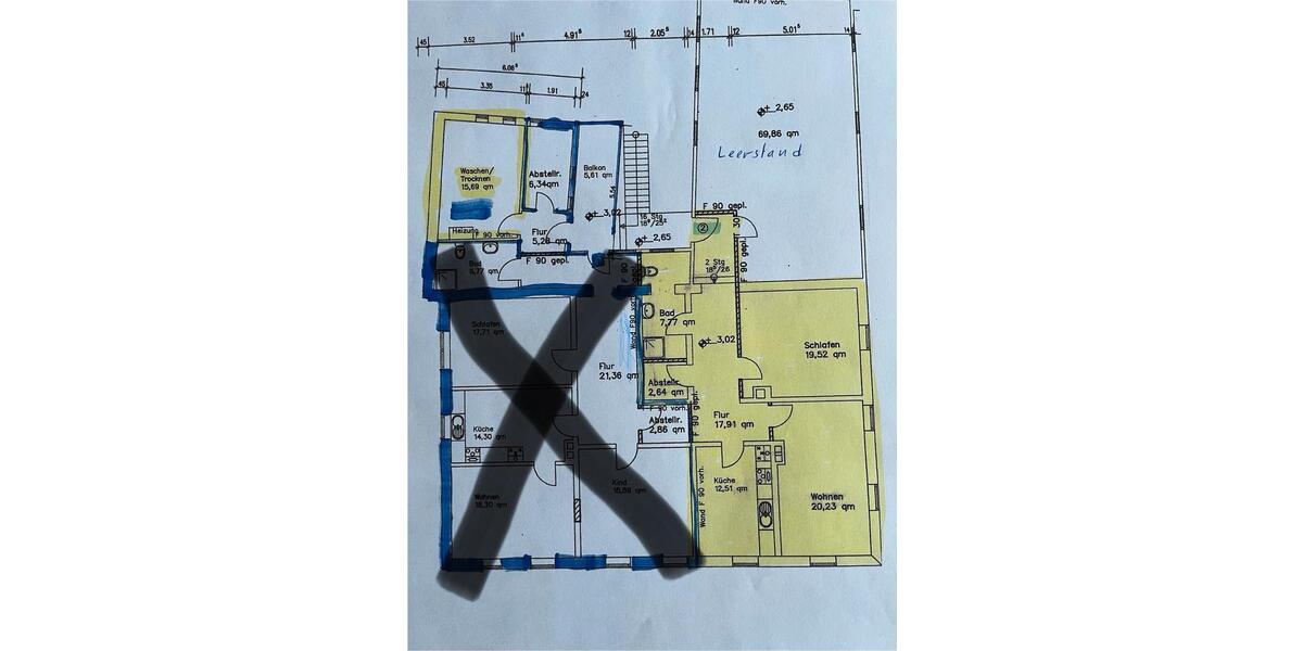 Etagenwohnung Marsberg - 2 Zimmer, 80 m&sup2;, 480&euro; | Angebot:25284272