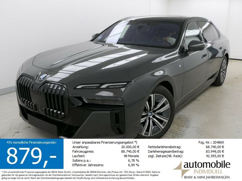 BMW i7 19.500 km 88.440 € Paderborn 33100