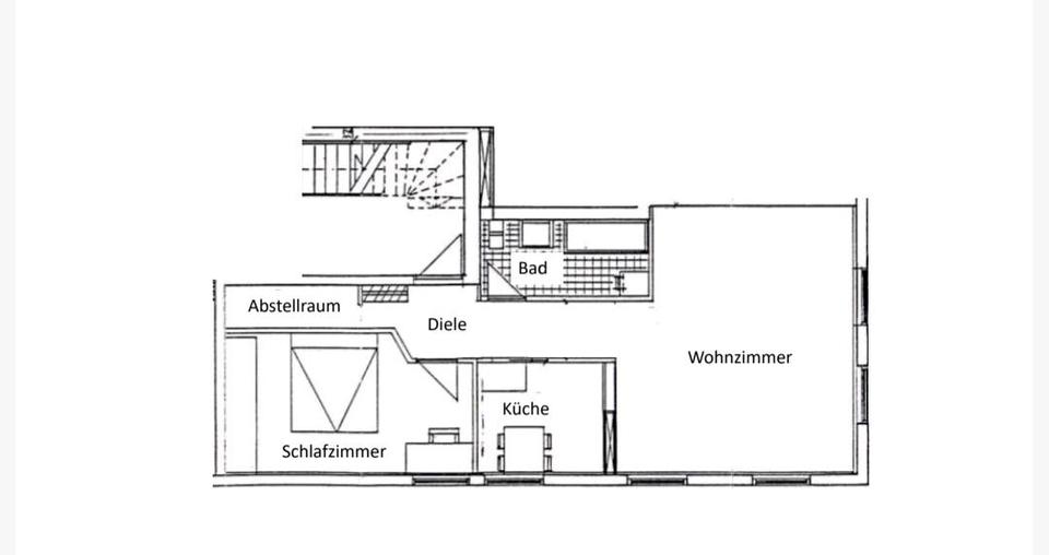 Etagenwohnung Horn-Bad Meinberg Bad Meinberg - 2 Zimmer, 57 m&sup2;, 94.000&euro; | Angebot:27298951