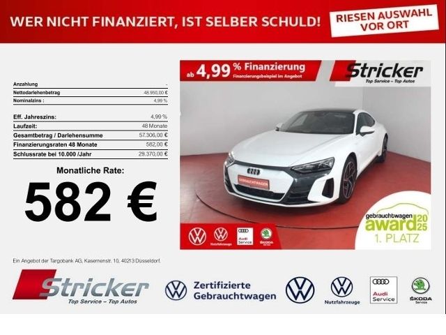 Audi e-tron GT 53.812 km 47.949 € Detmold 32760