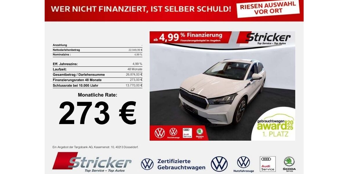 Skoda Enyaq 51.256 km 22.949 &euro; Horn-Bad Meinberg 32805