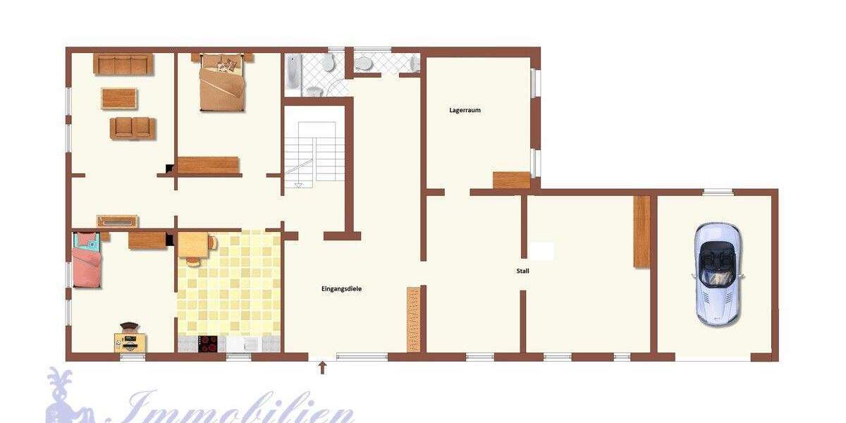 Bauernhaus mit Stall in herrlicher Wohnlage 6 zimmer