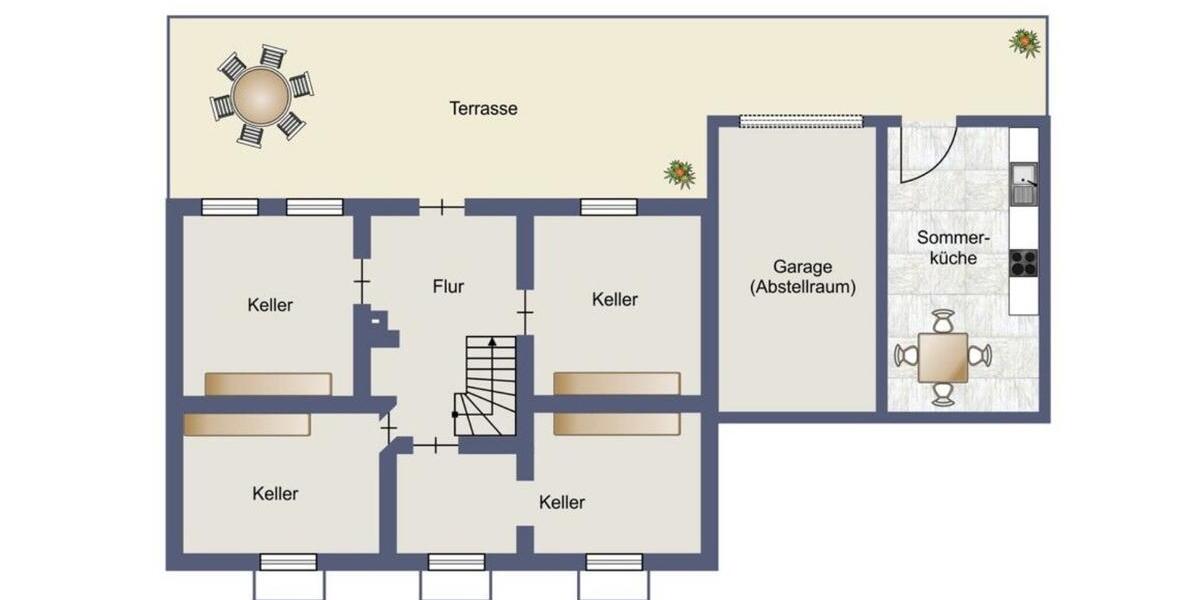 Große Familienhaus 7 zimmer
