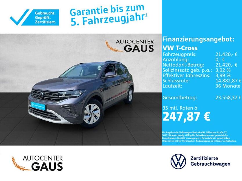 VW T-Cross 13.045 km 20.980 € Bielefeld 33699