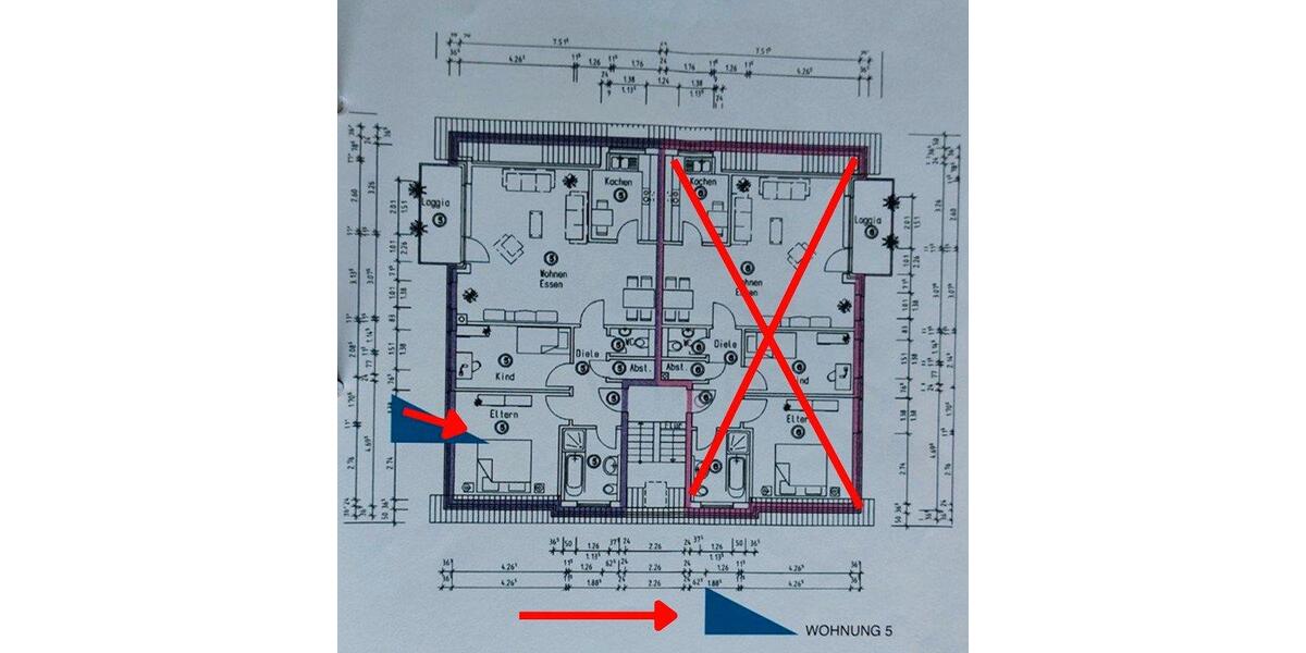 Dachgeschoßwohnung Paderborn Neuenbeken - 3 Zimmer, 78 m&sup2;, 283.000&euro; | Angebot:27177685