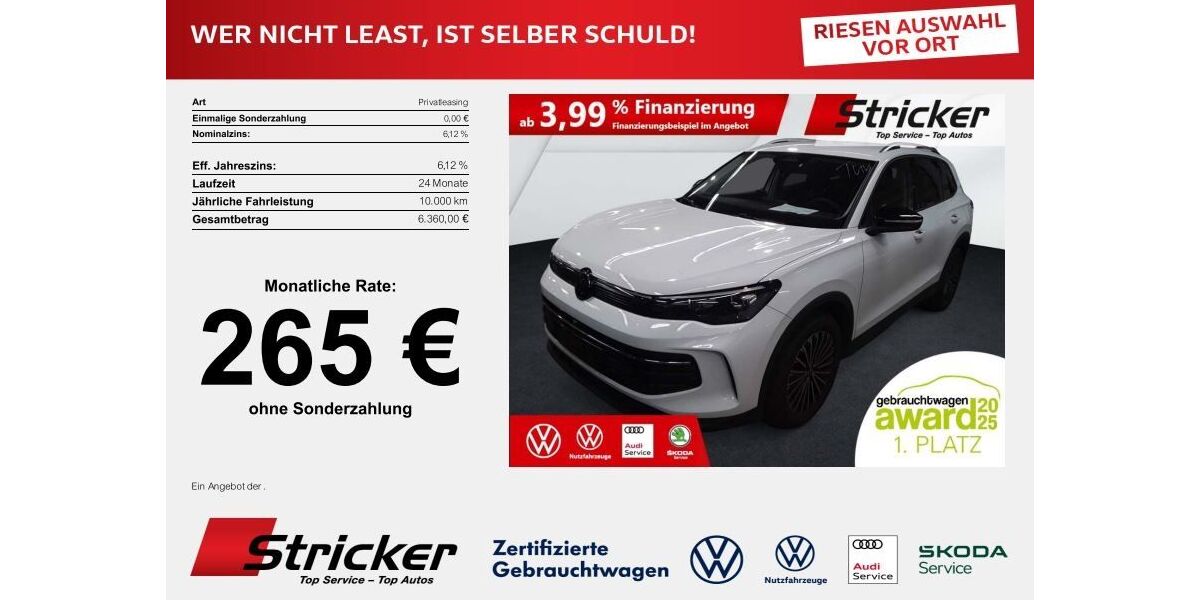 VW Tiguan 22.126 km 32.949 &euro; Horn-Bad Meinberg 32805