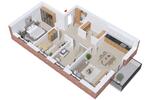 Etagenwohnung Salzkotten - 3 Zimmer, 83 m&sup2;, 1.070&euro; | Angebot:27600049