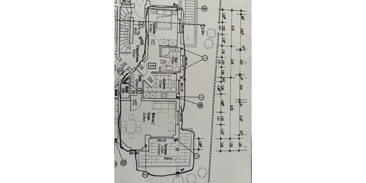 Erdgeschoßwohnung Borchen - 2 Zimmer, 55 m&sup2;, 550&euro; | Angebot:25510512