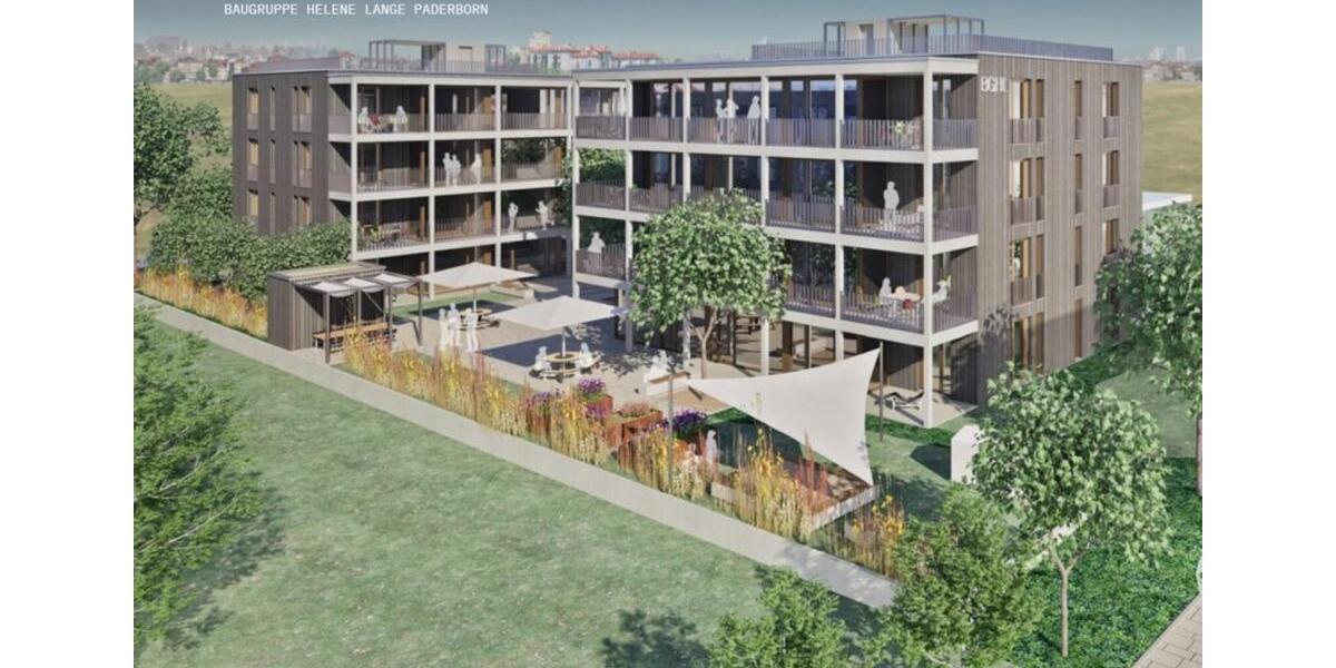 3 Zimmer-Whg. 90 m2 Neubau in Paderborn Alanbrooke Genossenschaft 3 zimmer