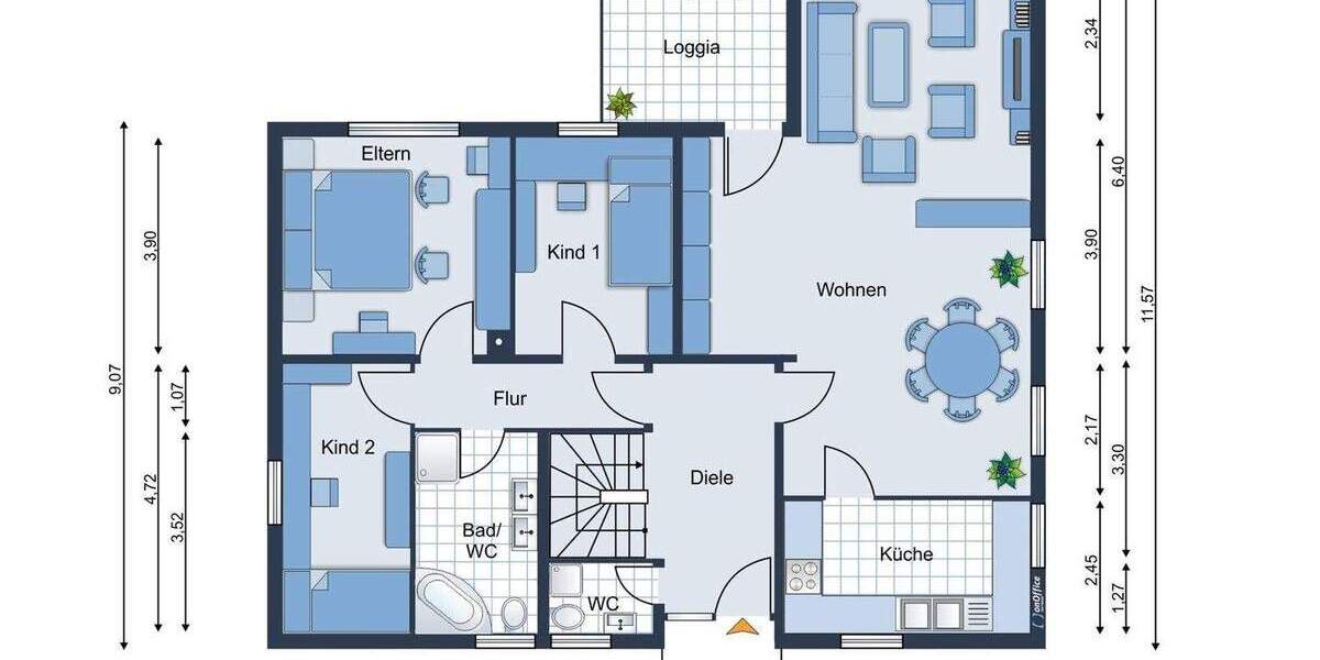 Bungalow Schloß Holte-Stukenbrock Stukenbrock - 4 Zimmer, 124 m&sup2;, 415.000&euro; | Angebot:26643999