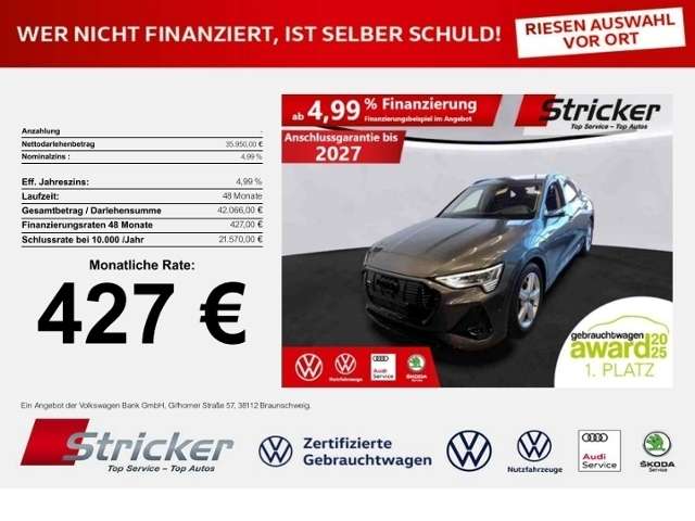 Audi e-tron 30.507 km 35.949 &euro; Horn-Bad Meinberg 32805