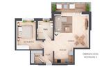 Etagenwohnung Geseke - 2 Zimmer, 71 m&sup2;, 998&euro; | Angebot:26462499