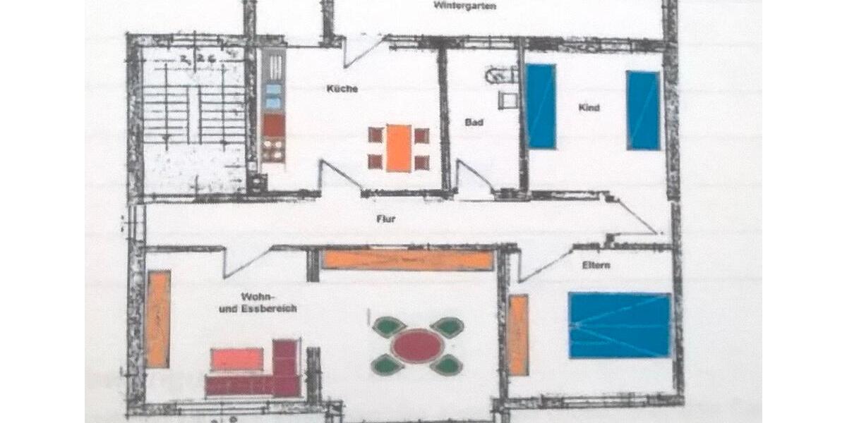 Etagenwohnung Marsberg - 3.5 Zimmer, 120 m&sup2;, 950&euro; | Angebot:26256398