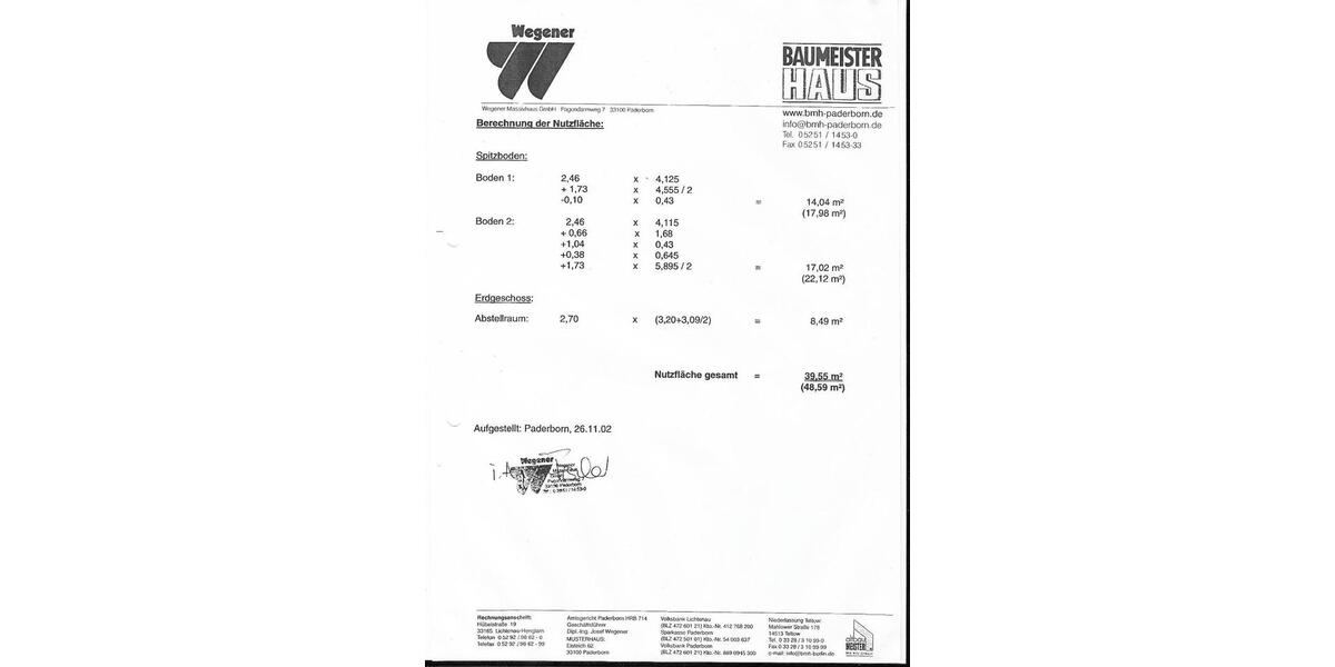 Doppelhaushälfte Paderborn Neuenbeken - 5 Zimmer, 96 m&sup2;, 449.000&euro; | Angebot:27535016