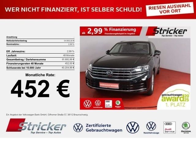 VW Touareg 25.977 km 54.949 &euro; Detmold 32760