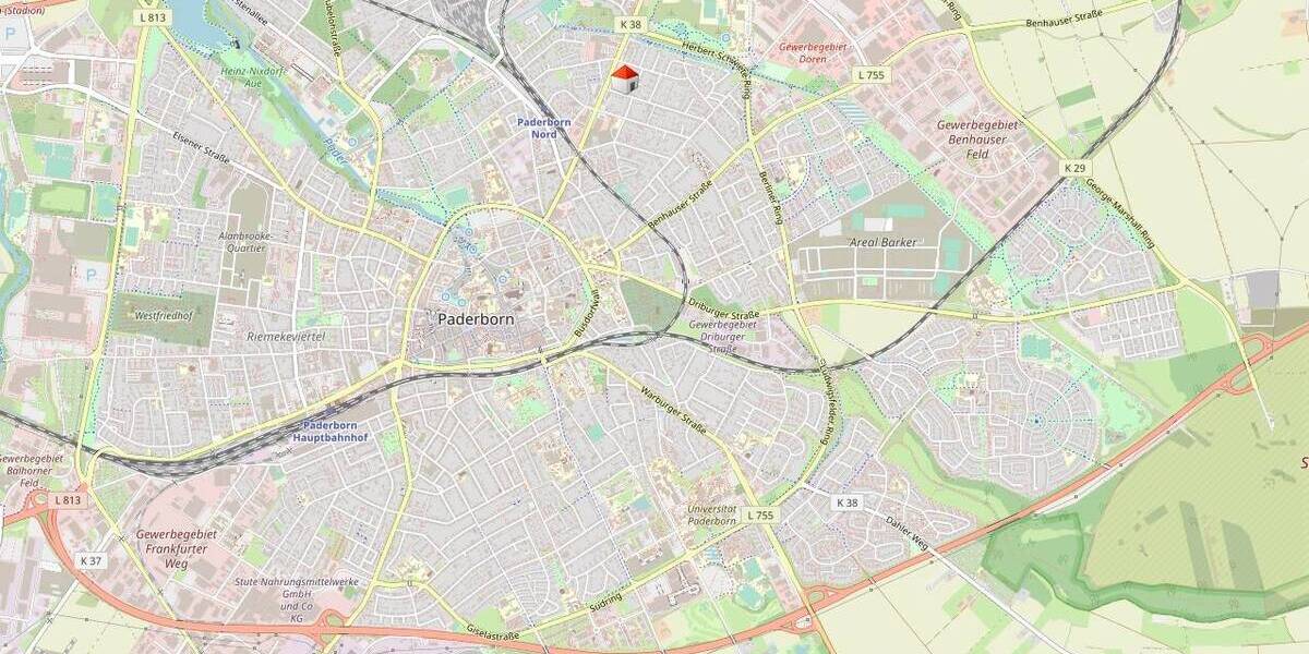 Etagenwohnung Paderborn Kernstadt - 2 Zimmer, 69 m&sup2;, 329.000&euro; | Angebot:26744844