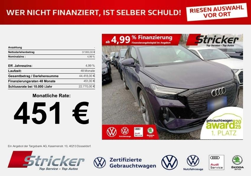 Audi Q4 e-tron 22.943 km 37.939 &euro; Horn-Bad Meinberg 32805