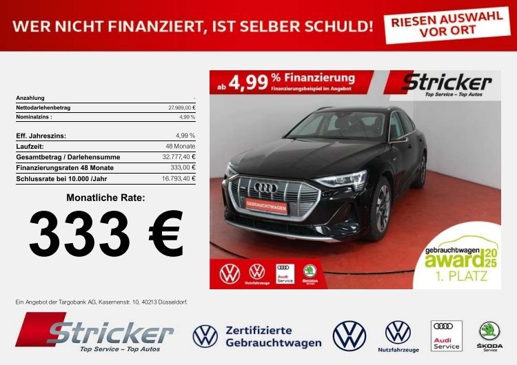 Audi e-tron 31.838 km 27.989 &euro; Detmold 32760