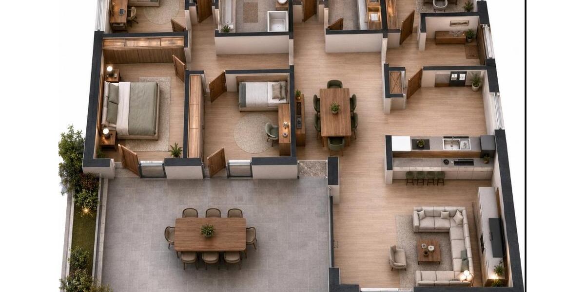 Terrassenwohnung Schlangen - 7 Zimmer, 149 m&sup2;, 215.000&euro; | Angebot:27298965