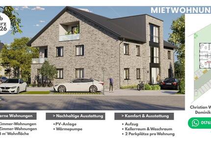 Moderne 2-Zimmer Wohnung in Delbrück Erstbezug zu vermieten zimmer