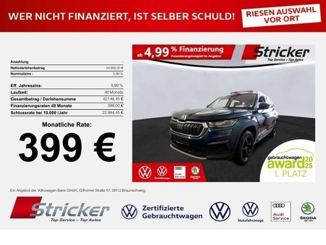 Skoda Kodiaq 36.770 km 34.449 &euro; Horn-Bad Meinberg 32805