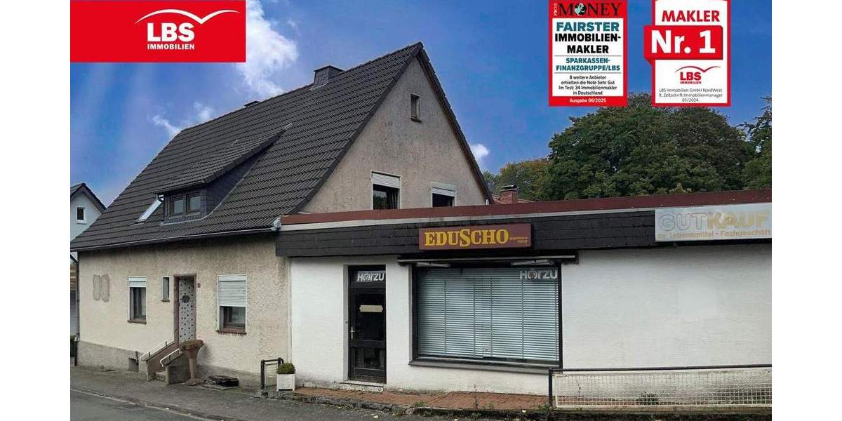 Zweifamilienhaus mit Gewerbe 5 zimmer