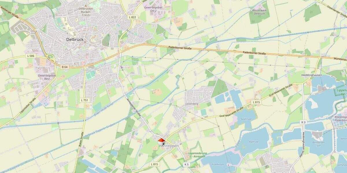 Doppelhaushälfte Delbrück / Anreppen Anreppen - 5 Zimmer, 125 m&sup2;, 399.000&euro; | Angebot:25781132