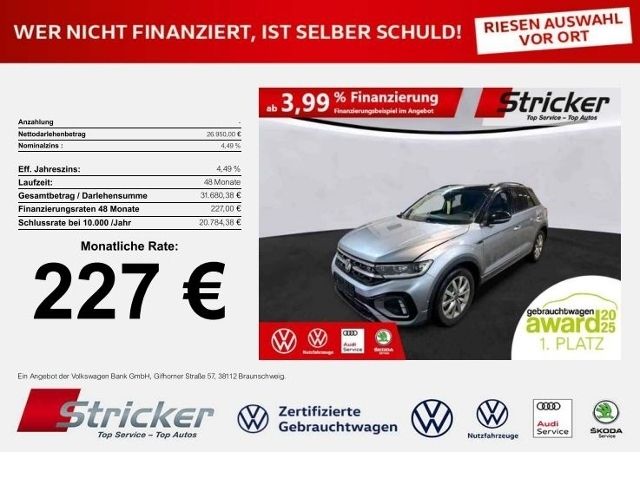 VW T-Roc 11.684 km 26.949 &euro; Horn-Bad Meinberg 32805