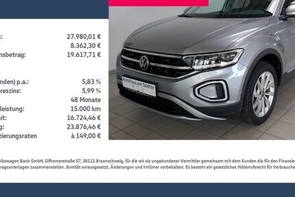 VW T-Roc 17.536 km 27.980 € Rietberg 33397