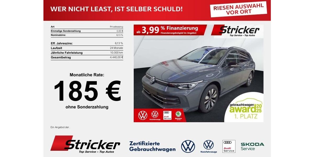 VW Golf 10.024 km 23.949 &euro; Detmold 32760