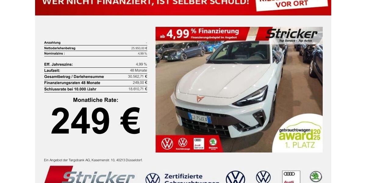 Cupra Leon 12.682 km 25.929 &euro; Horn-Bad Meinberg 32805
