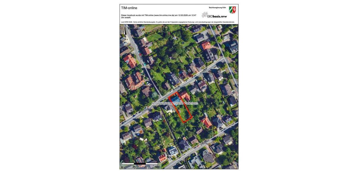 Grundstück Paderborn Kernstadt - 589.000&euro; | Angebot:25819970