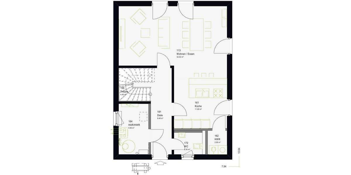 Einfamilienhaus Lippstadt Bökenförde - 4 Zimmer, 125 m&sup2;, 319.500&euro; | Angebot:26797461