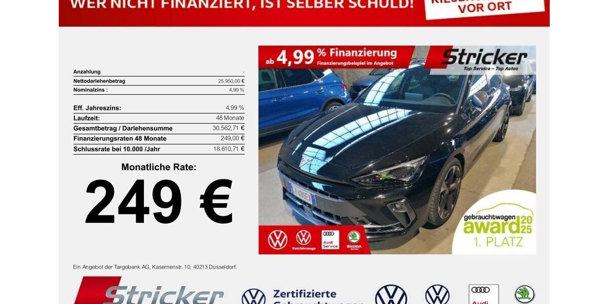 Cupra Leon 16.838 km 25.949 &euro; Detmold 32760
